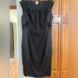 Worthington Stretch Black Sleeveless Dress 10 M Medium